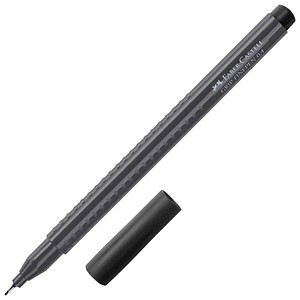FABER-CASTELL Grip Fineliner schwarz 0,4 mm, 1 St.