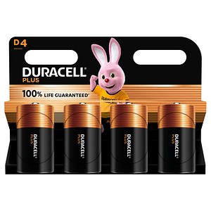 Duracell - Plus - E-Block 9V Batterien - 4 Stück