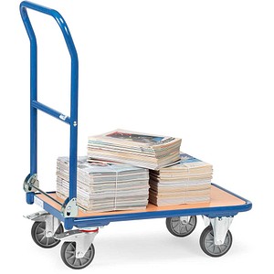 4017976011547 - Klappwagen KW11 Ladefläche 900x600mm 2 Bock-2 Lenkrollen (feststellbar) 4017976011547 Fetra 1154