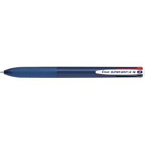 4902505580871 - PILOT 4-Farben-Kugelschreiber Super Grip-G4 blau Schreibfarbe schwarz blau rot grün 1 St