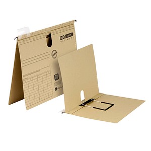 25 ELBA Hängehefter vertic ULTIMATE Karton naturbraun DIN A4