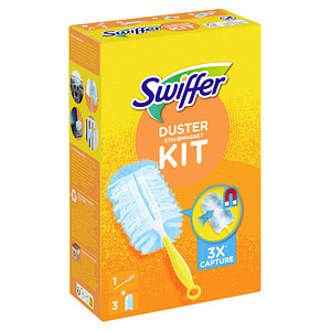 Swiffer DUSTER STAUBMAGNET KIT Staubfangtücher Mikrofaser, 1 Set