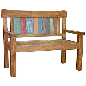 Garden Pleasure Gartenbank TIMOR 940231 natur Holz 120,0 cm