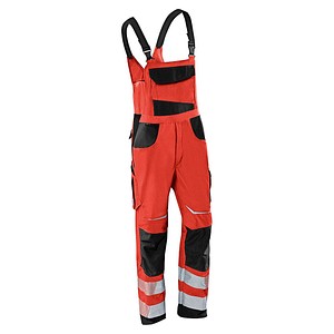 4053813372365 - Arbeitshose REFLECTIQ Warnschutz Unisex warnrot schwarz Größe 58 4053813372365 Kübler