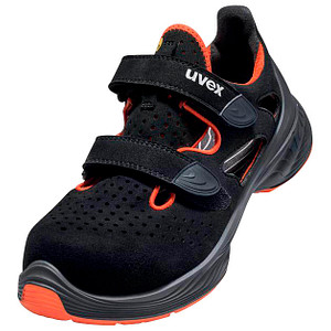 4031101806723 - Sicherheitssandalen 68488 S1 SRC ESD Unisex schwarz orange 4031101806723 uvex