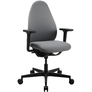4014296849539 - Bürostuhl Soft Sitness Art G SA60O2MT3MT3 Stoff grau Gestell schwarz 4014296849539 Topstar