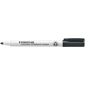 4007817341599 - STAEDTLER Whiteboard-Marker Whitebord Compact 10er schwarz 10 - 20 mm Schwarz