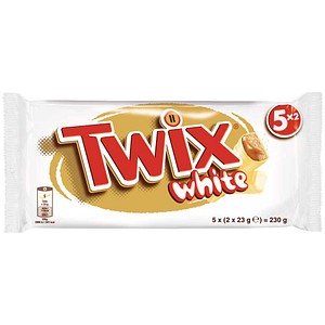 Twix - White Schokoriegel - 230 g - 5 Stück