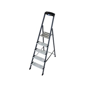 4009199126436 - Alu Leiter 1264 Securo 5 Stufen 4009199126436 Krause