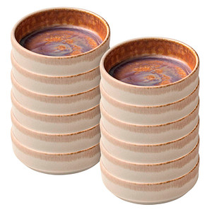 4029793461665 - 12 HEART & SOUL Schalen Perfect Match Oyster braun 80 cm 4029793461665 HEART & SOUL 12 Stück