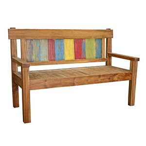 Garden Pleasure Gartenbank TIMOR 940232 natur Holz 150,0 cm