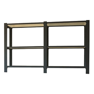 Simonrack Weitspannregal OFFICLICK 8425437109034 anthrazit, weiß 180,0 x 40,0 x 100,0 cm