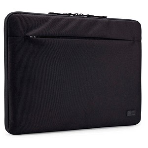 case LOGIC® Laptophülle Invigo Polyester schwarz bis 35,6 cm (14 Zoll)