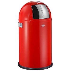Pushboy Junior Mülleimer 22,0 l rot