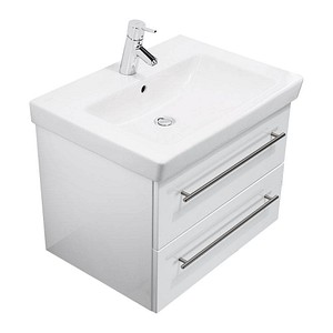 Waschtischunterschrank Subway weiß