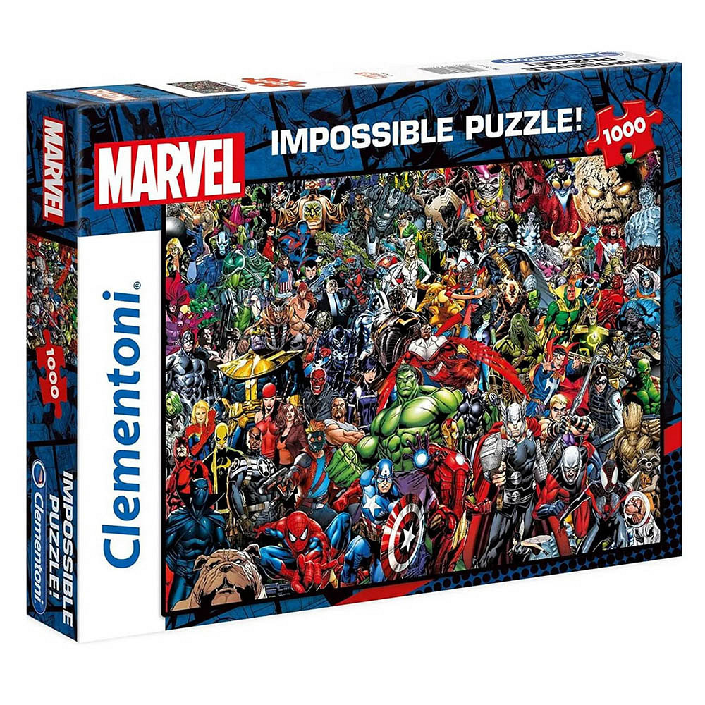 Clementoni Marvel IMPOSSIBLE Puzzle 1000 Teile