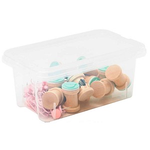 PAPERFLOW VIEW Aufbewahrungsbox 0,5 l transparent 15,0 x 9,1 x 6,3 cm