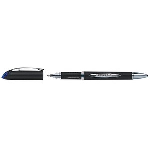 FABER-CASTELL JETSTREAM SX-210 Tintenroller schwarz/silber 0,5 mm, Schreibfarbe: blau, 1 St.