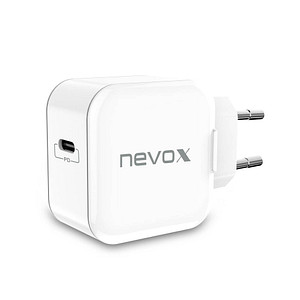 4250686408805 -  USB PD TYPE C Ladeadapter weiß 20 Watt 4250686408805 nevox
