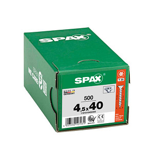 SPAX® Universalschrauben T20 Senkkopf WIROX 40mm  x 4,5 mm, 500 St.