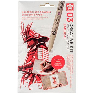 8712079531270 - Samurai Malset schwarz 1 Set