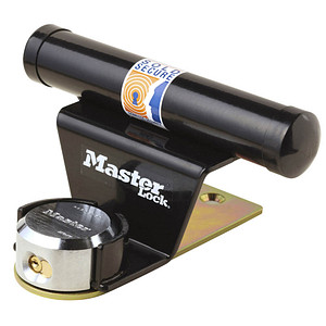 Master Lock Zusatzschloss für Garagentor 1488EURDAT schwarz 3520190942944 Master Lock