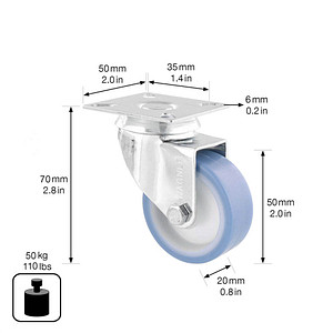 4001073056303 - Apparate-Lenkrolle ECO RO 1550 grau 4001073056303 WAGNER design yourself 4001073056303 - Apparate-Lenkrolle ECO RO 1550 grau 4001073056303 WAGNER design yourself