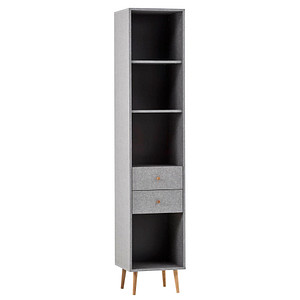 4027181114681 - Regalschrank Jonte 150571 grau 2 Fachböden 402 x 390 x 1942 cm 4027181114681 - Regalschrank Jonte 150571 grau 2 Fachböden 402 x 390 x 1942 cm