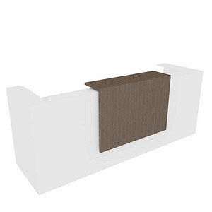 8029466010776 - Empfangstheke weiß eukalyptus 2850 x 880 x 1130 cm 8029466010776 Quadrifoglio