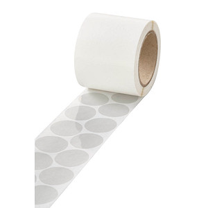 4000225076565 - 1000 VELOFLEX Folien-Verschlussetiketten transparent 300 x 300 mm 4000225076565 VELOFLEX 1000 Stück