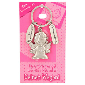 4010070287610 - Schlüsselanhänger 002 Schutzengel silber 4010070287610 DEPESCHE
