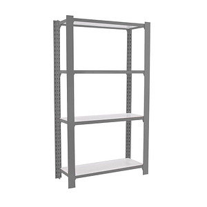 8435104994238 - Regal OFFICLICK 8435104994238 grau weiß 900 x 300 x 1500 cm 8435104994238 Simonrack