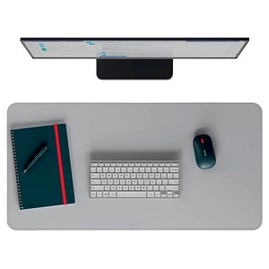 LEITZ Schreibtischunterlage groß grau Kunststoff 80,0 x 40,0 cm, 1 St.