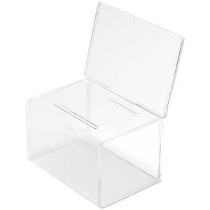 0079916590295 - VorschlagSpende-Box mit Infoschild Maße 108 x 149 x 222 mm 0079916590295 Deflecto 0079916590295 - VorschlagSpende-Box mit Infoschild Maße 108 x 149 x 222 mm 0079916590295 Deflecto