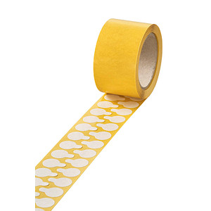 4000225076534 - 1000 VELOFLEX Folien-Verschlussetiketten transparent 150 x 150 mm 4000225076534 VELOFLEX 1000 Stück