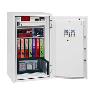 Phoenix Safe Tresor DS2504F Data Combi 1486 l 228kg signalweiß mit Fingerabdruckschloss Stahl 5032548011205 Phoenix Safe