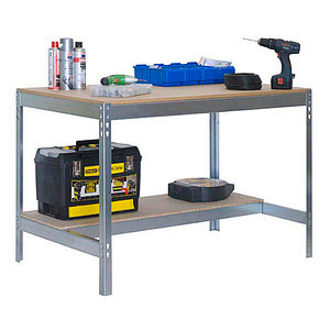 8435104992043 - Werkbank SIMONWORK BT0 silber 1510 x 610 x 842 cm 8435104992043 Simonrack