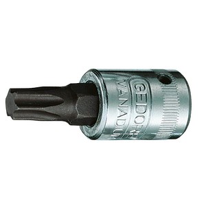 4010886619124 - GEDORE 1 4 Zoll Innen-TORX Steckschlüsseleinsatz Größe T 30 Länge 370 mm
