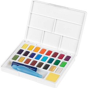 Faber-Castell Aquarellfarben farbsortiert 6933256641663 Faber-Castell 24 Stück