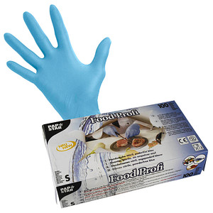 4002911969267 - Einmalhandschuhe Food Profi 82854 Lebensmittelecht blau Größe S 7 Nitril 4002911969267 82854 100 Stück 4002911969267 - Einmalhandschuhe Food Profi 82854 Lebensmittelecht blau Größe S 7 Nitril 4002911969267 82854 100 Stück