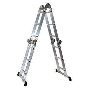 4260054774661 - Alu Gelenkleiter 4 x 3 Stufen 4260054774661 SZ Metall