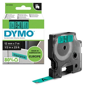 Dymo Schwarz/Grün Original 45019 / S0720590 Directlabel-Etiketten - Image 7