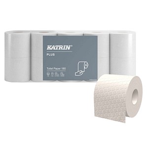 6414301077748 - Toilettenpapier Plus Toilet Paper 180 77755 4-lagig weiß 180 Blatt   Rolle 6414301077748 70 Rolle