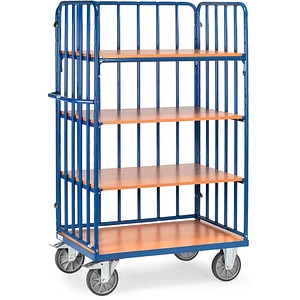 4017976831312 - Fetra fetra 8313-1 Etagenwagen Stahl pulverbeschichtet Traglast (max) 500 kg Brillantblau (RAL 5007)