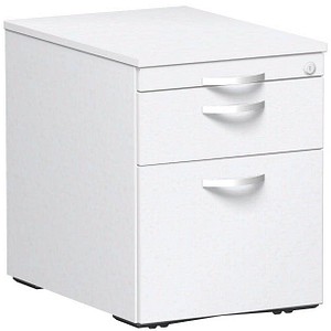 geramöbel Flex Rollcontainer weiß 3 Auszüge