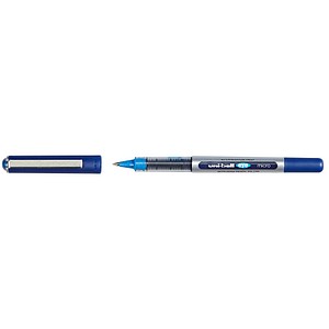 uni-ball eye micro UB-150 Tintenroller silber 0,2 mm, Schreibfarbe: blau, 12 St.