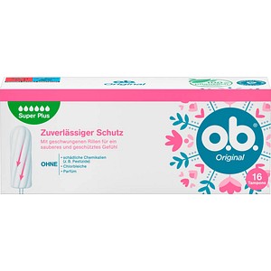 4001683001410 - Tampons Original Super Plus Größe Super Plus für sehr starke Tage 4001683001410 16 Stück 4001683001410 - Tampons Original Super Plus Größe Super Plus für sehr starke Tage 4001683001410 16 Stück