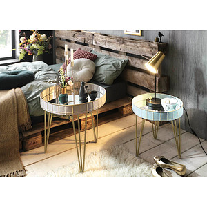 4001070181466 - Beistelltisch Metall gold-taube 510 x 510 x 500 cm 4001070181466 HAKU Möbel 4001070181466 - Beistelltisch Metall gold-taube 510 x 510 x 500 cm 4001070181466 HAKU Möbel
