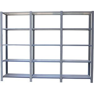 8435104999530 - Regal OFFICLICK 8435104999530 grau weiß 2700 x 300 x 2100 cm 8435104999530 Simonrack