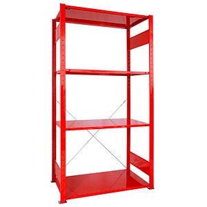 4058255100934 - Schwerlastregal Jubiläum »100 Jahre Gebr Schulte« 32650-4-3000 feuerrot 1000 x 500 x 2000 cm 4058255100934 - Schwerlastregal Jubiläum »100 Jahre Gebr Schulte« 32650-4-3000 feuerrot 1000 x 500 x 2000 cm